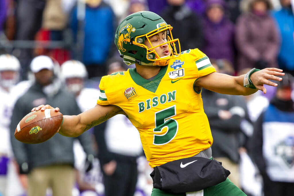 2. Trey Lance (So., North Dakota St., 6-3, 224)
